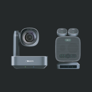 Ultra HD 4K Camera + Full Duplex Speakerphone + 2 Expansion Mics + Hub